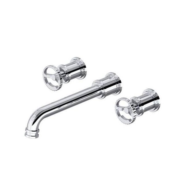 Rohl - ArmstrongE Wall Mount Lavatory Faucet Trim - Polished Chrome