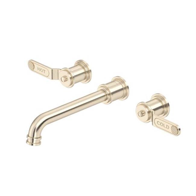 Rohl - ArmstrongE Wall Mount Lavatory Faucet Trim - Satin Nickel