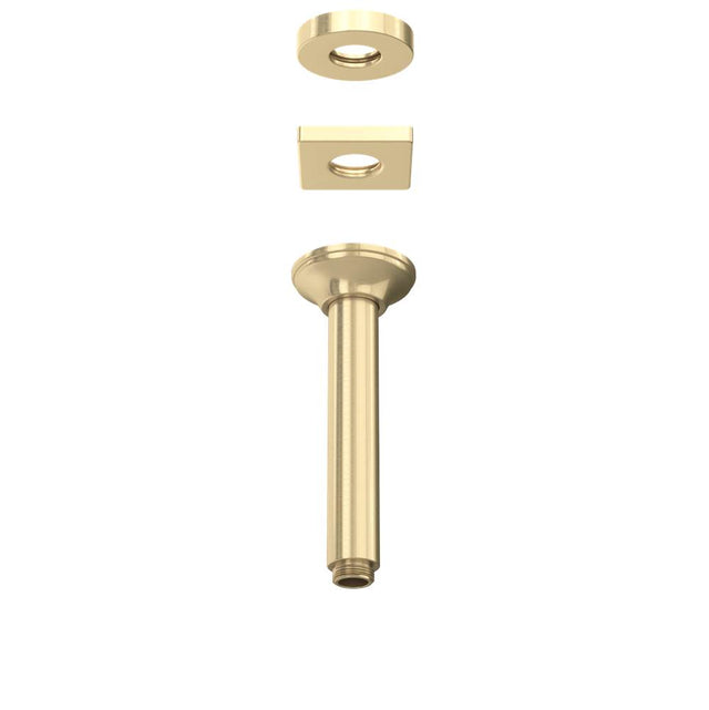 Rohl - 7'' Ceiling Mount Shower Arm - Antique Gold