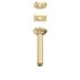 Rohl - 7'' Ceiling Mount Shower Arm - Antique Gold