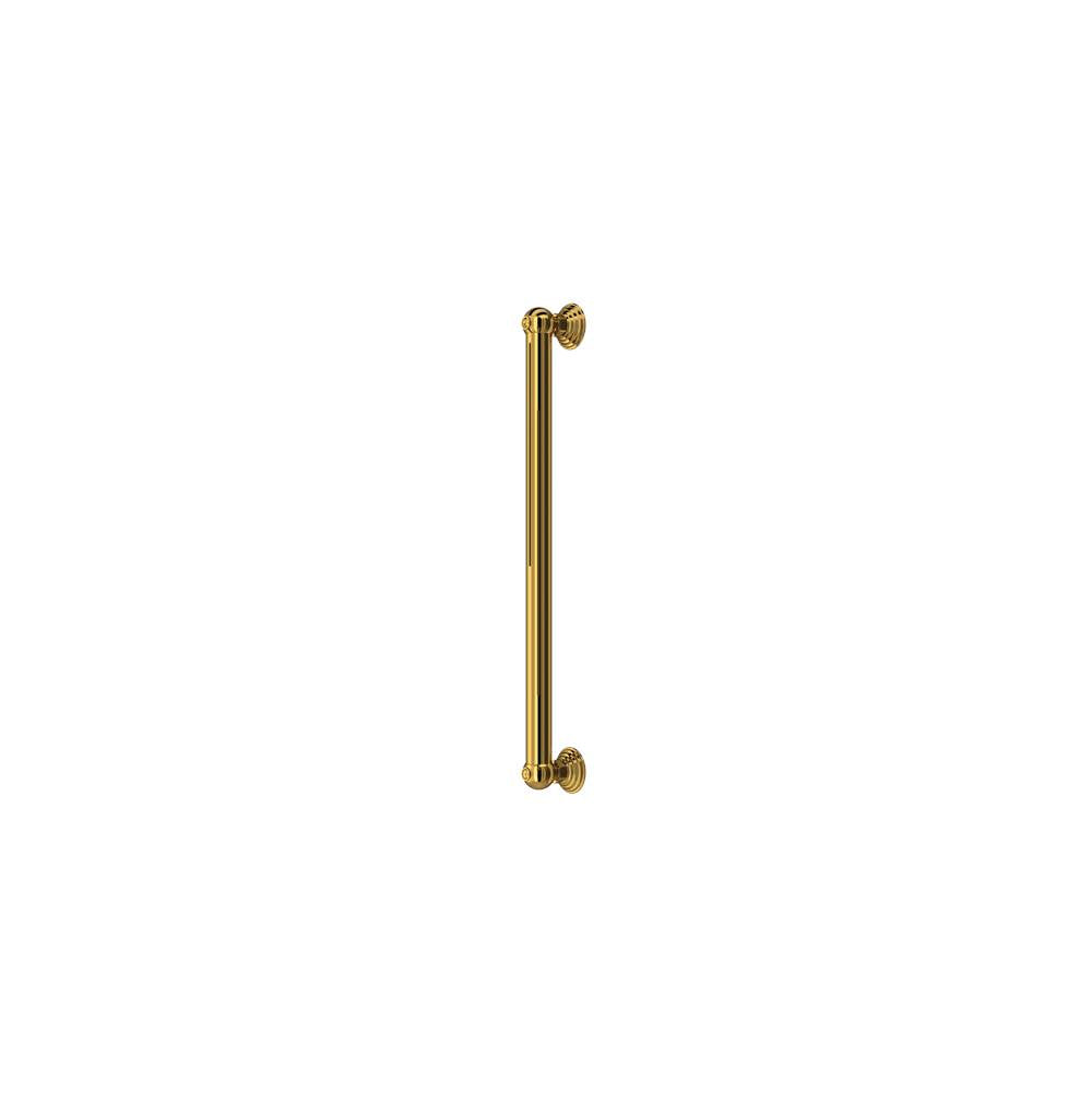 Rohl - 18'' Grab Bar - Unlacquered Brass