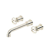 Rohl - ArmstrongE Wall Mount Lavatory Faucet Trim - Polished Nickel