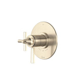 Rohl - ModelleE 1/2'' Therm & Pressure Balance Trim With 3 Functions - Satin Nickel