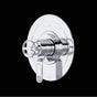 Rohl - ArmstrongE 1/2'' Therm & Pressure Balance Trim With 3 Functions - Polished Chrome