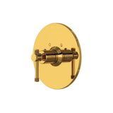 Rohl - CampoE 3/4'' Thermostatic Trim Without Volume Control - Unlacquered Brass