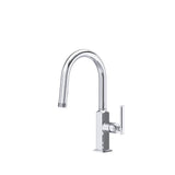 Rohl - ApothecaryE Pull-Down Bar/Food Prep Kitchen Faucet - Polished Chrome