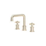 Rohl - ArmstrongE Widespread Lavatory Faucet With U-Spout - Satin Nickel