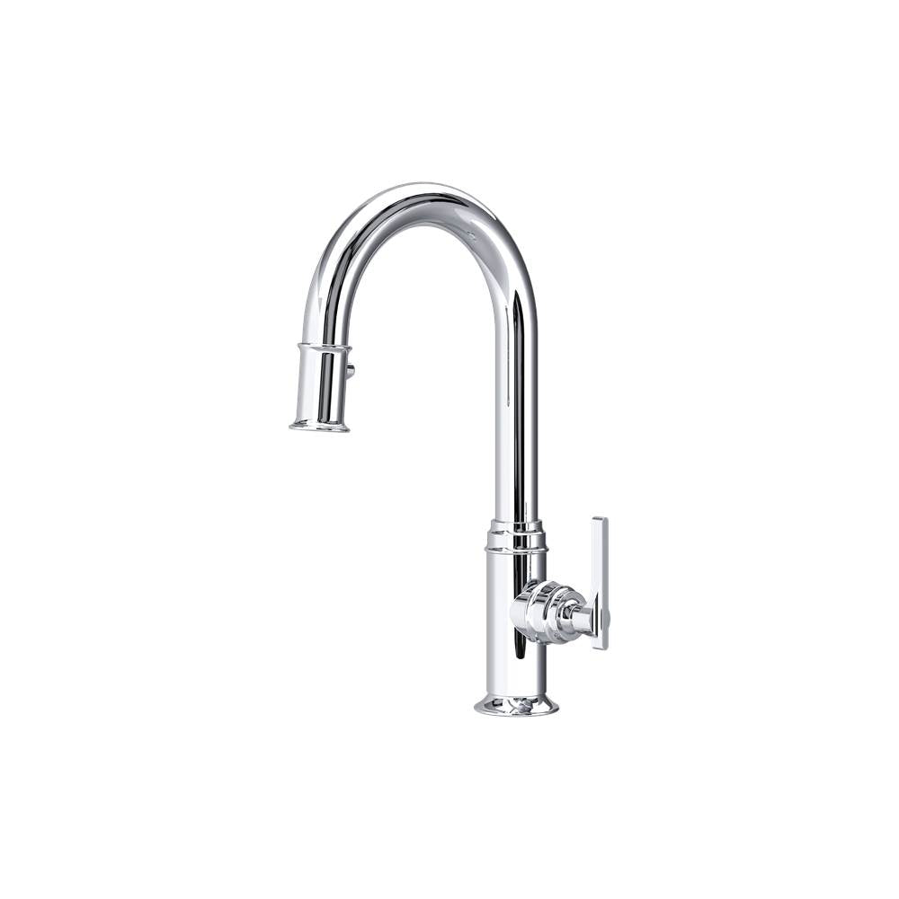 Rohl - SouthbankE Pull-Down Bar/Food Prep Kitchen Faucet - Polished Chrome