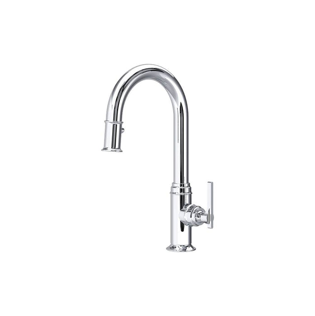 Rohl - SouthbankE Pull-Down Bar/Food Prep Kitchen Faucet - Polished Chrome