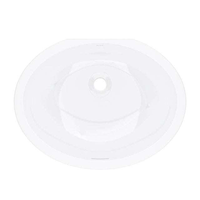 Rohl - EireneE 22'' x 17'' Undermount Oval Lavatory Sink - White (WH)