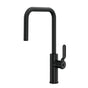 Rohl - MyrinaE Pull-Down Kitchen Faucet With U-Spout - Matte Black