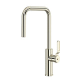Rohl - MyrinaE Pull-Down Kitchen Faucet With U-Spout - Polished Nickel