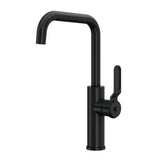 Rohl - MyrinaE Bar/Food Prep Kitchen Faucet With U-Spout - Matte Black