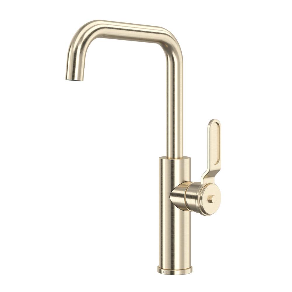 Rohl - MyrinaE Bar/Food Prep Kitchen Faucet With U-Spout - Satin Nickel