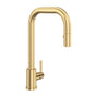 Rohl - HolbornE Pull-Down Kitchen Faucet With U-Spout - Satin English Gold