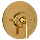 Rohl - HolbornE 3/4'' Thermostatic Trim Without Volume Control - Unlacquered Brass