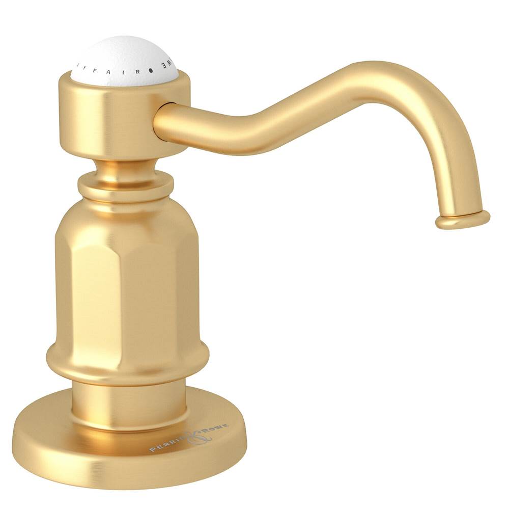 Rohl - EdwardianE Soap Dispenser - Satin English Gold