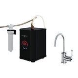 Rohl - ArmstrongE Hot Water and Kitchen Filter Faucet Kit - Polished Chrome
