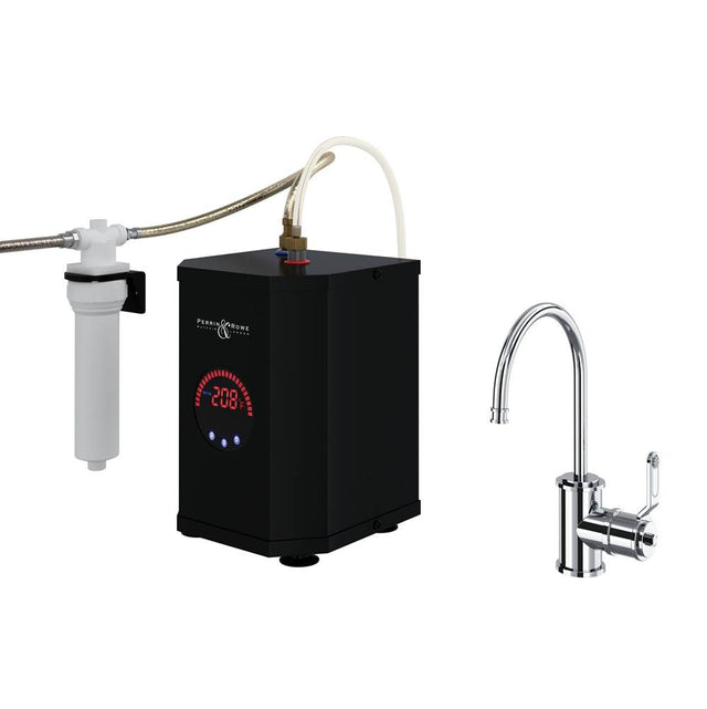 Rohl - ArmstrongE Hot Water and Kitchen Filter Faucet Kit - Polished Chrome