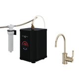 Rohl - ArmstrongE Hot Water and Kitchen Filter Faucet Kit - Satin Nickel