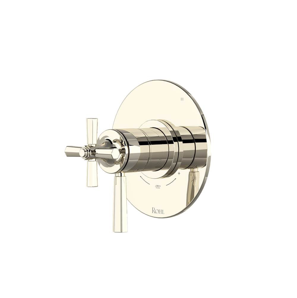 Rohl - ModelleE 1/2'' Therm & Pressure Balance Trim With 3 Functions - Polished Nickel