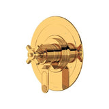 Rohl - ArmstrongE 1/2'' Therm & Pressure Balance Trim With 3 Functions - English Gold