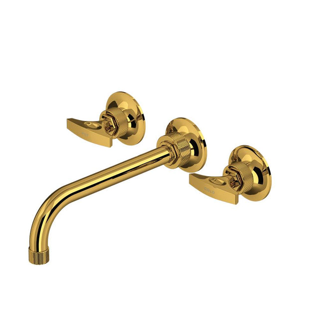 Rohl - Graceline Wall Mount Tub Filler Trim - Unlacquered Brass