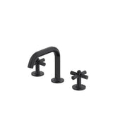 Rohl - ModelleE Widespread Lavatory Faucet With U-Spout - Matte Black