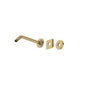 Rohl - 9'' Wall Mount Shower Arm - Antique Gold