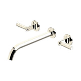 Rohl - ModelleE Wall Mount Tub Filler Trim With C-Spout - Polished Nickel