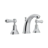 Rohl - Georgian EraE Widespread Lavatory Faucet - Unlacquered Brass