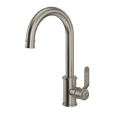 Rohl - ArmstrongE Bar/Food Prep Kitchen Faucet - Satin Nickel