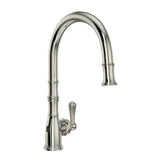 Rohl - Georgian EraE Pull-Down Touchless Kitchen Faucet - Polished Nickel