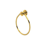 Rohl - ArmstrongE Towel Ring - Unlacquered Brass