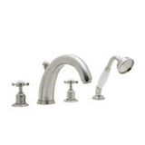 Rohl - EdwardianE 4-Hole Deck Mount Tub Filler - English Bronze