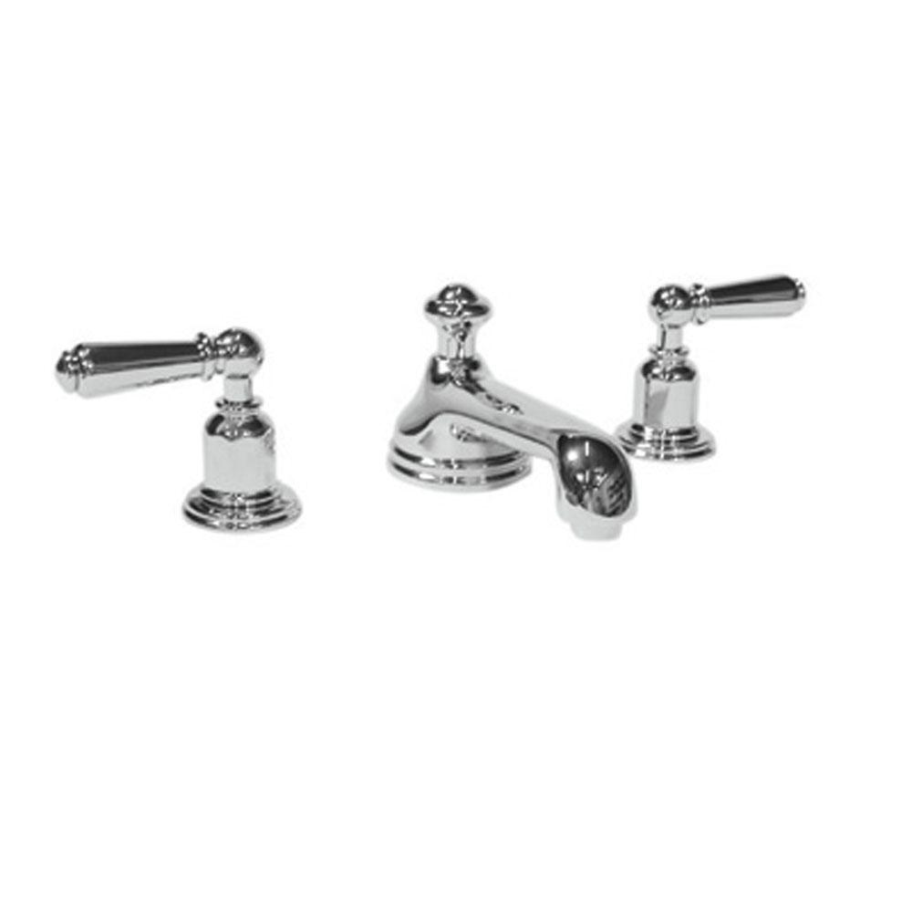 Rohl - EdwardianE Widespread Lavatory Faucet With Low Spout - Polished Chrome