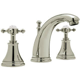 Rohl - Georgian EraE Widespread Lavatory Faucet - Satin Nickel