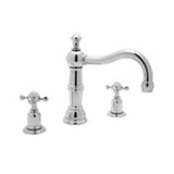 Rohl - EdwardianE Widespread Lavatory Faucet With Column Spout - English Bronze