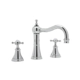 Rohl - Georgian EraE Widespread Lavatory Faucet With Column Spout - Polished Chrome