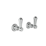 Rohl - Pair of Wall Valves - Polished Chrome