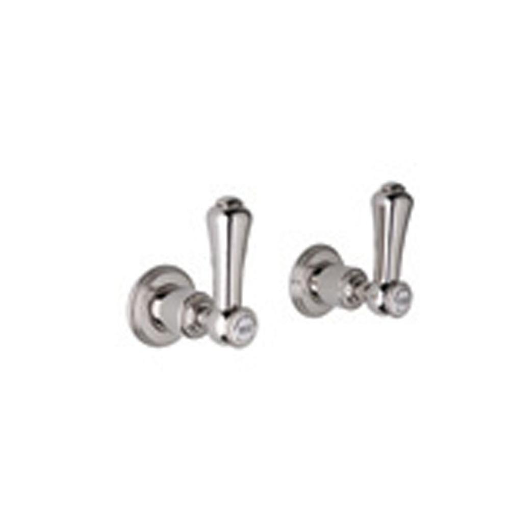 Rohl - Pair of Wall Valves - English Bronze