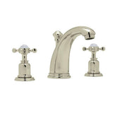 Rohl - EdwardianE Widespread Lavatory Faucet - Satin Nickel