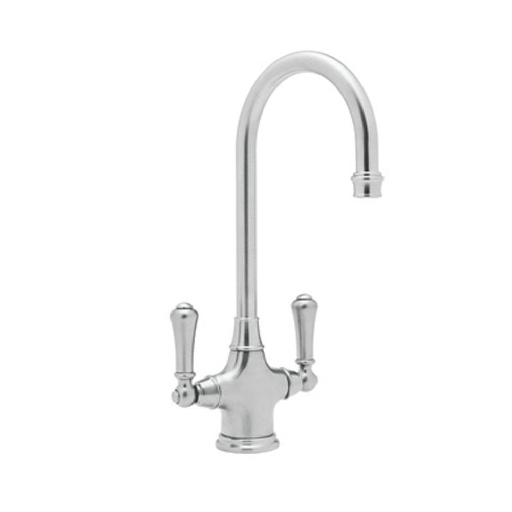 Rohl - Georgian EraE Two Handle Bar/Food Prep Kitchen Faucet - Polished Chrome