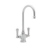 Rohl - Georgian EraE Two Handle Bar/Food Prep Kitchen Faucet - Polished Chrome