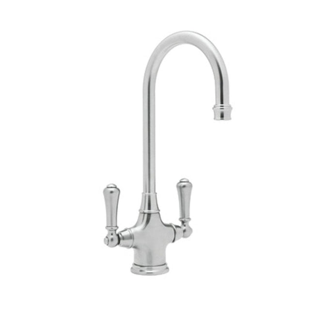 Rohl - Georgian EraE Two Handle Bar/Food Prep Kitchen Faucet - Polished Chrome