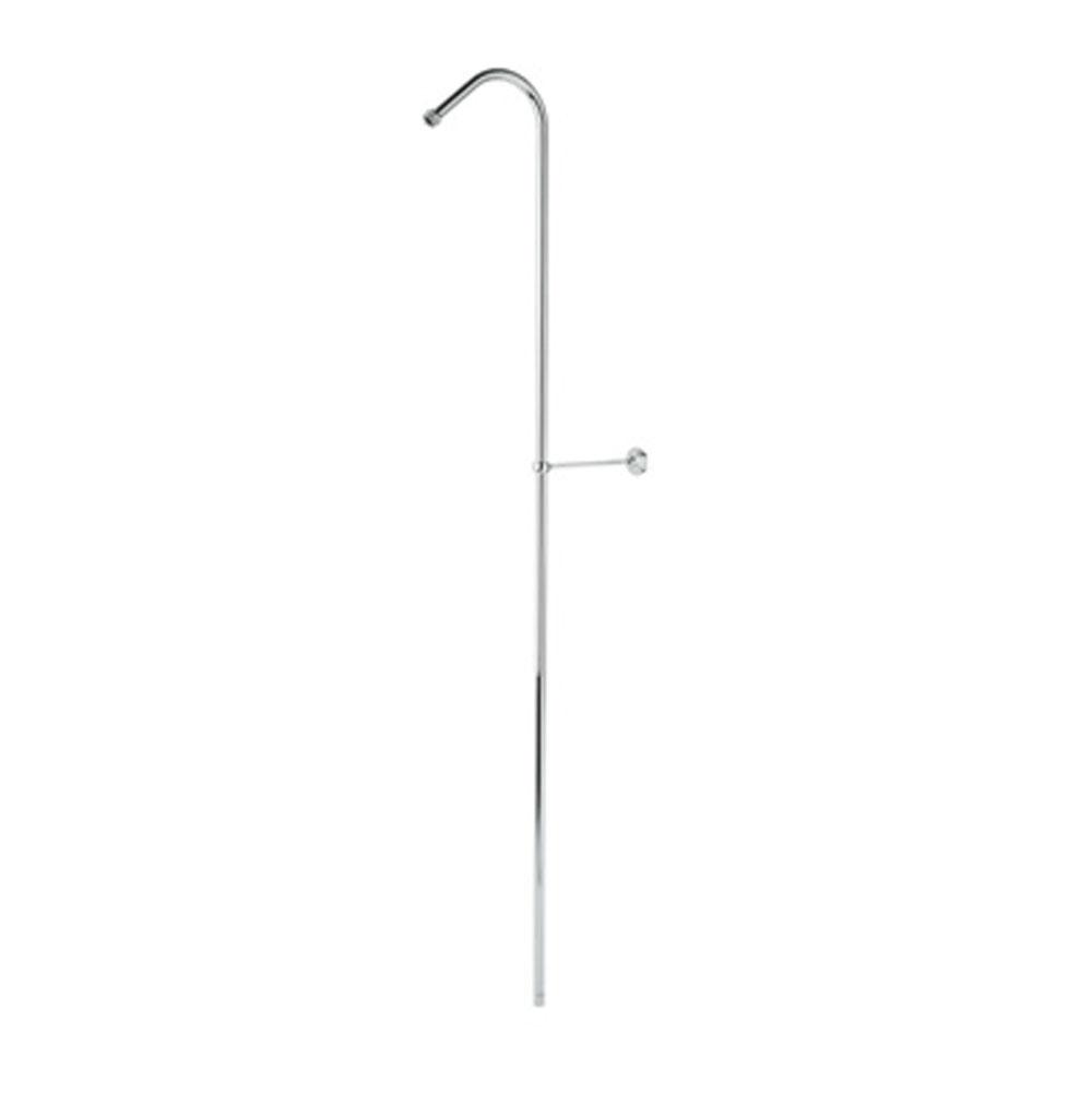 Rohl - 63'' Hook Riser - Polished Chrome