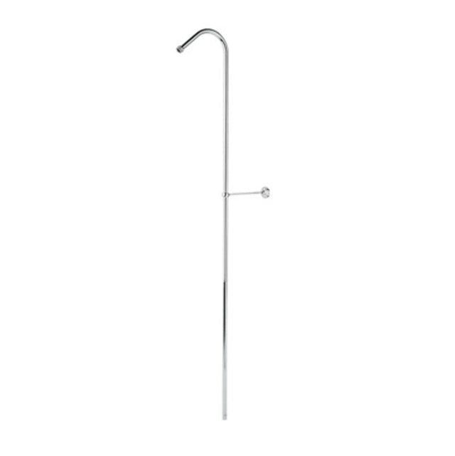Rohl - 63'' Hook Riser - Polished Chrome