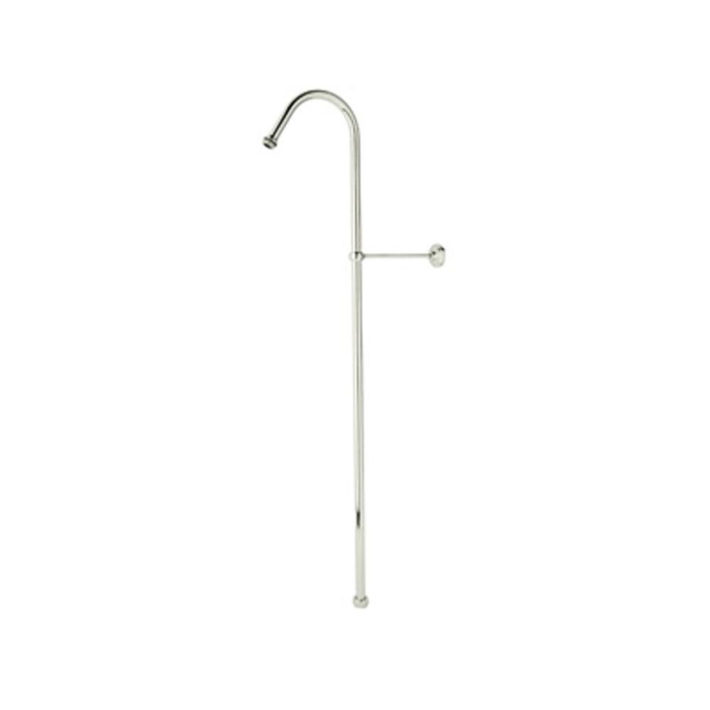 Rohl - 40'' Hook Riser - Polished Nickel
