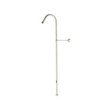 Rohl - 40'' Hook Riser - Polished Nickel