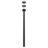 Rohl - 24'' Ceiling Mount Shower Arm - Matte Black